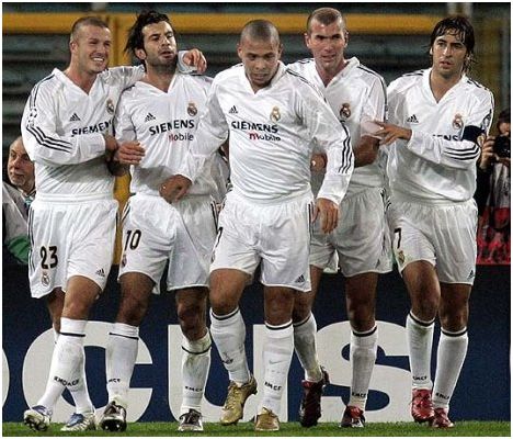 madrid galacticos Milans Galácticos